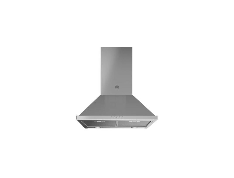 Bertazzoni 24" chimney range hood, 600 CFM ventilation