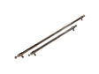 Bertazzoni HERHK36PI BZ-HANDLE KIT F/36" BI REF HERTIAGE, premium handle kit for kitchen appliances.