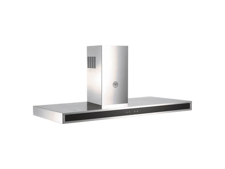 Bertazzoni KG48X BZ-48" WM HOOD GLASS FRNT 1 MOTOR 600CFM for appliance liquidation and luxury appliances sale.