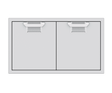 Hestan Aspire AEAD36 36 Inch Double Access Doors with Adjustable Door Alignment, Recessed Marquise™ Panel and Commercial Grade Handle