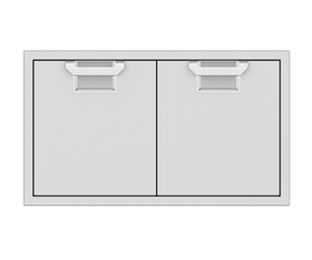 Hestan Aspire AEAD36 36 Inch Double Access Doors with Adjustable Door Alignment, Recessed Marquise™ Panel and Commercial Grade Handle