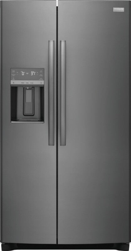 Frigidaire Gallery Series GRSC2352AD 36 Inch Counter Depth Freestanding Side by Side Refrigerator with 22.3 Cu. Ft. Total Capacity, CrispSeal® Plus Crisper, EvenTemp™ Cooling System, Ice Maker