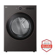 LG DLEX6500B 7.4 Cu. Ft. Smart Front Load Electric Dryer with AI Sensor Dry, featured in sleek design and advanced technology.