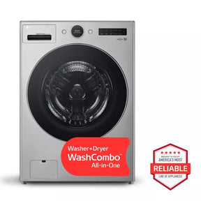 LG WM6998HVA 5.0 Cu Ft WashCombo All-in-One Washer-Dryer Combo with sleek design, efficient washing and drying capabilities.