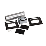 BROAN RKE58 Non-Duct Kit for EW58 Range Hoods with flexible duct, filter trays, and installation hardware.