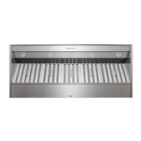 Best CP57IQT662SB BE-SS HOOD 64 3/8 X22 1/2 X 11 sleek stainless steel range hood.
