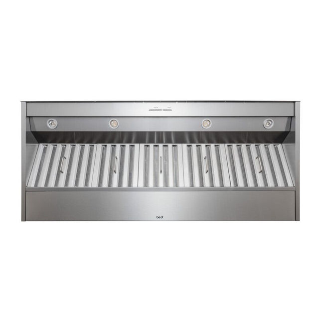 Best CP57IQT662SB BE-SS HOOD 64 3/8 X22 1/2 X 11 sleek stainless steel range hood.