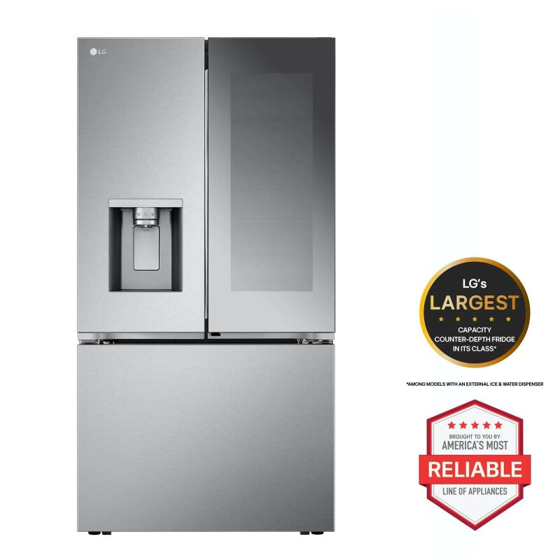 LG Counter-Depth French Door Refrigerator with InstaView