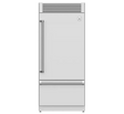 Hestan KRPR36 - REFRIGERATOR, BOTTOM MOUNT, TOP COMPRESSOR, PRO, RIGHT HINGED, 36" for luxury appliance overstock.