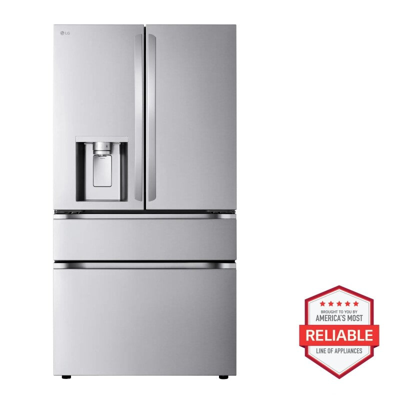 LG LF29H8330S 29 Cu. Ft. Smart Standard-Depth MAX 4-Door French Door Refrigerator with Full-Convert Drawer
