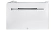 Bosch WTZPW20D dryer pedestal with storage drawer, perfect for increasing appliance height and convenient access.