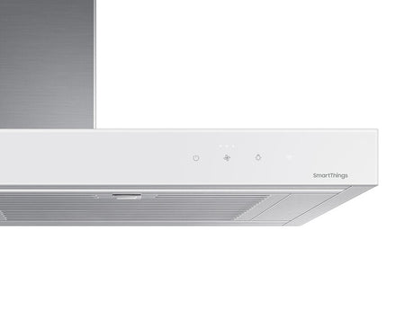 SAMSUNG BESPOKE NK36CB600W1 35 inches - Convertible - Wall Range Hood - White with SmartThings control panel