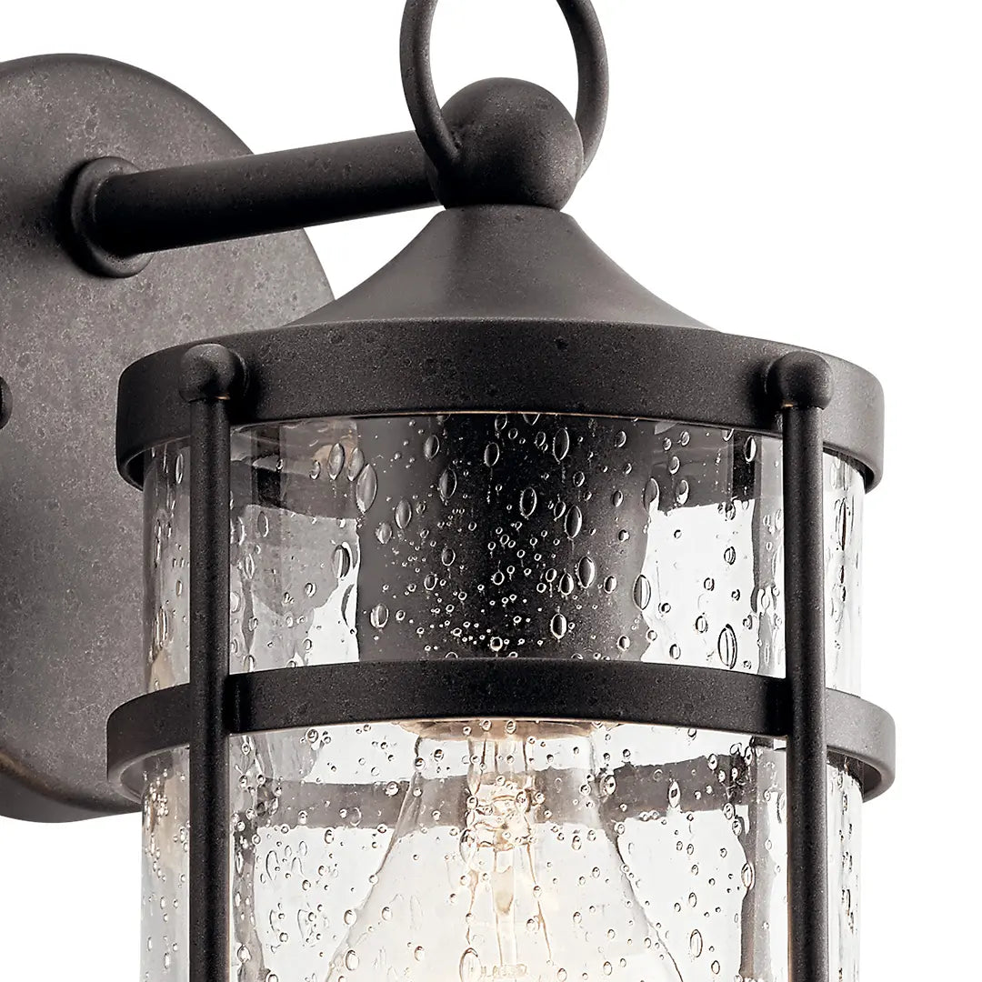 Kichler 49960AVI Outdoor Wall Light, Anvil Iron