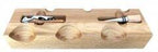 Hestan AKWDRK HE-WINE DISPLAY RACK KIT wine accessory holder with corkscrew and brush for luxury appliances.