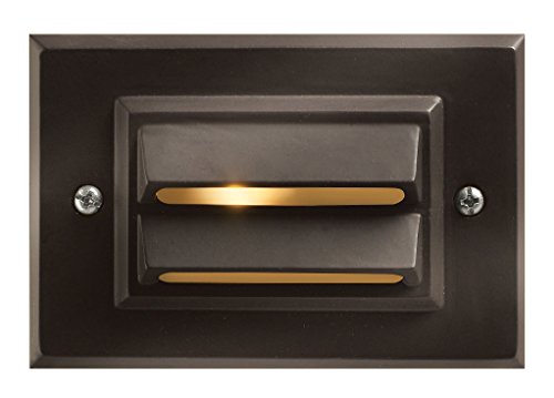 Hinkley LED Deck Sconce, horizontal, bronze finish