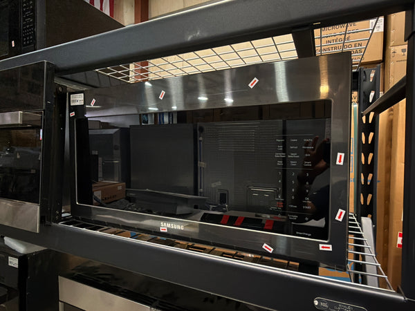 Samsung MC17T8000CG 1.7 cu. ft. Over-the-Range Convection Microwave with WiFi - Black stainless steel - Scratch & Dent