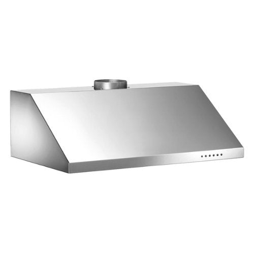 Bertazzoni range hood stainless steel ventilation