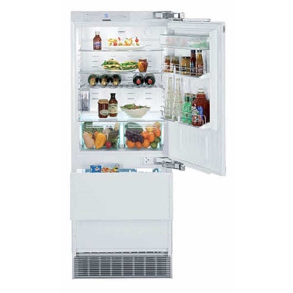 Liebherr bottom mount refrigerator with customizable finish