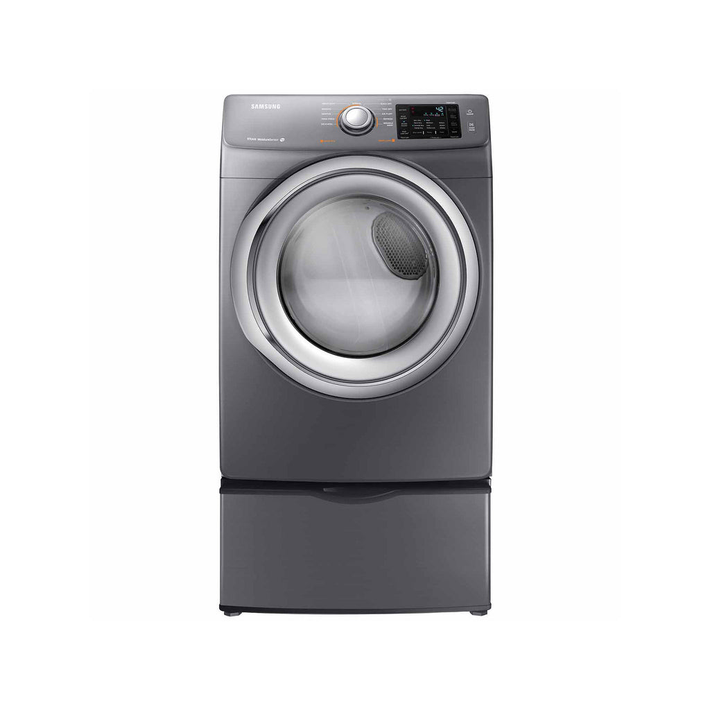 Samsung steam dryer gas, platinum finish
