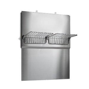 Elica KIT0142867 EL-SS BACK SPLASH AND WARM RACKS 36" with two warm racks, perfect for overstock appliances.