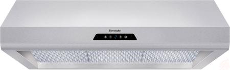 THERMADOR HMWB36FS y Wall Mount Range Hood with 600 CFM Internal Blower, Halogen Lights, 4-Speed Touch Controls and 7 Segment Electronic Display: 36-Inch