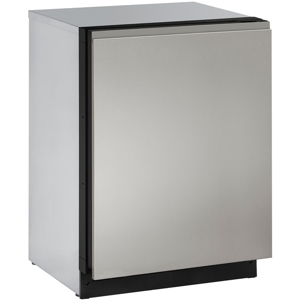 U-Line ULASHP24SOLID UL-STAINLESS HANDLELESS PANEL 24" SOLID