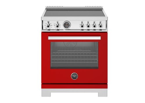 Bertazzoni electric range with induction cooktop