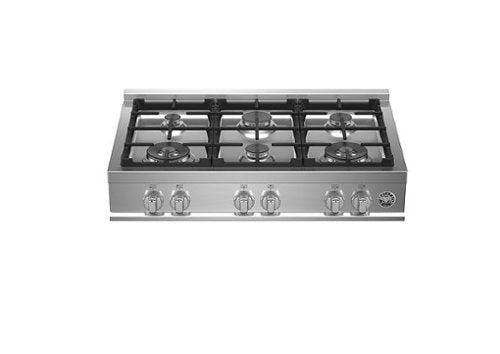 Bertazzoni gas rangetop 36-inch 6 burners
