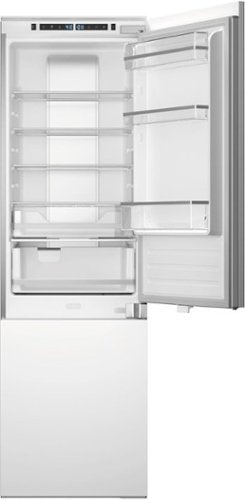 Bertazzoni 24" bottom mount refrigerator interior with shelves