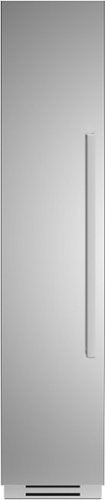Bertazzoni 18-inch built-in freezer column stainless steel