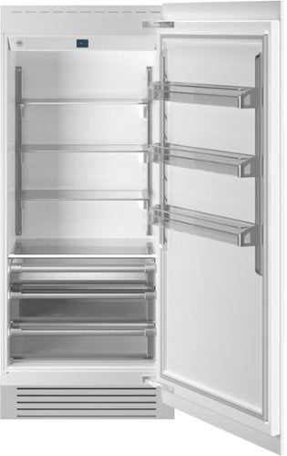 Bertazzoni built-in refrigerator column interior