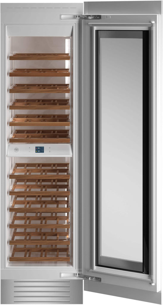 Bertazzoni wine cellar column built-in panel ready