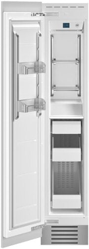Bertazzoni 18" built-in freezer column with left swing door