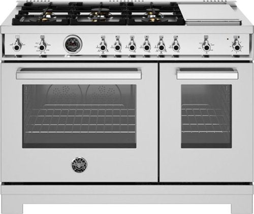 Bertazzoni gas range with 6 burners