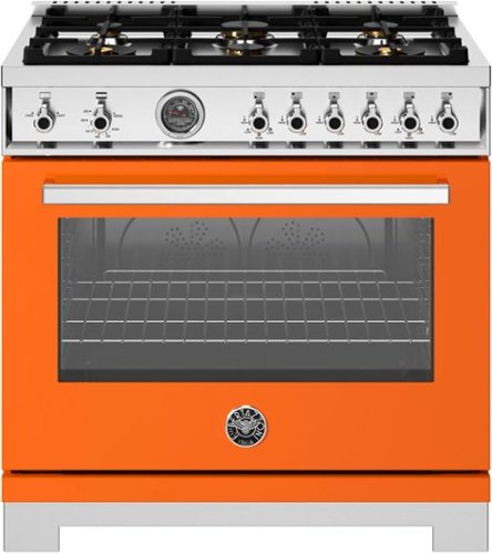 Bertazzoni gas range with 6 burners