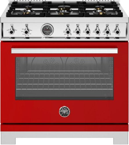 Bertazzoni gas range with 6 burners