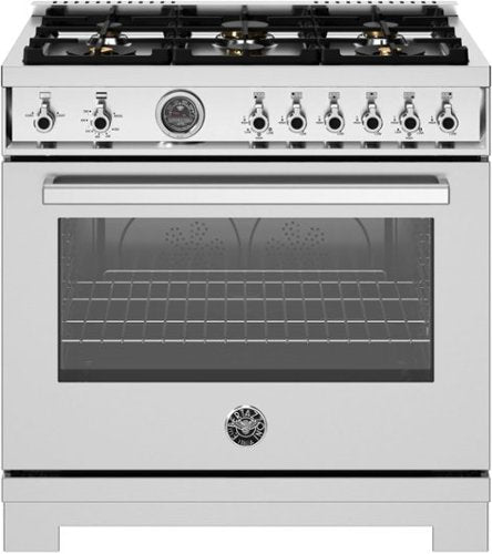 Bertazzoni gas range with 6 burners