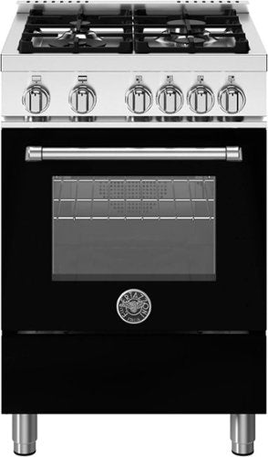 Bertazzoni 24-inch gas range with 4 burners
