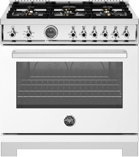 Bertazzoni gas range with six burners