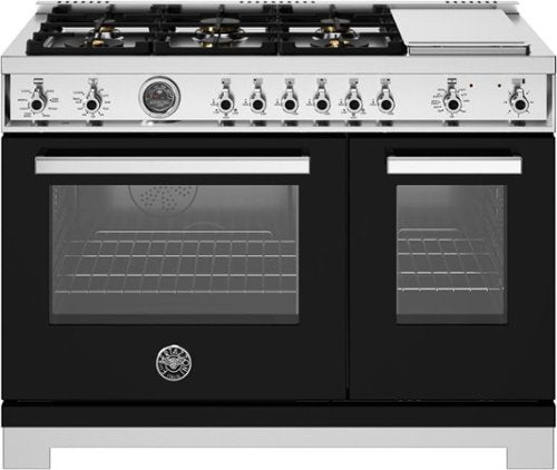 Bertazzoni 48" range with 6 burners