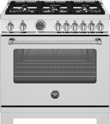 Bertazzoni gas range with 6 burners