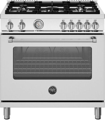 Bertazzoni gas range with five burners