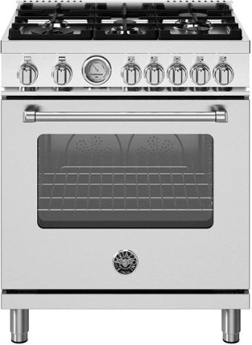 Bertazzoni MAS305GASXV gas range with aluminum burners