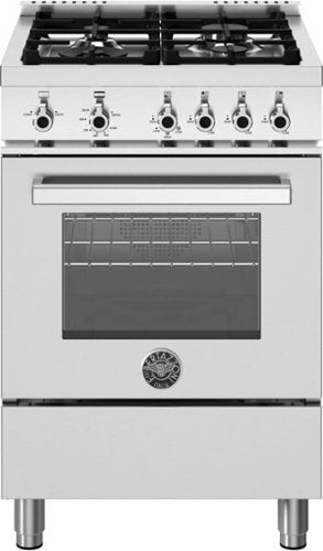 Bertazzoni gas range with four burners