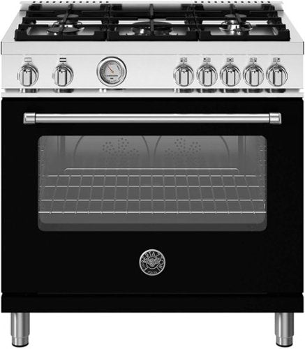 Bertazzoni gas range with 5 burners