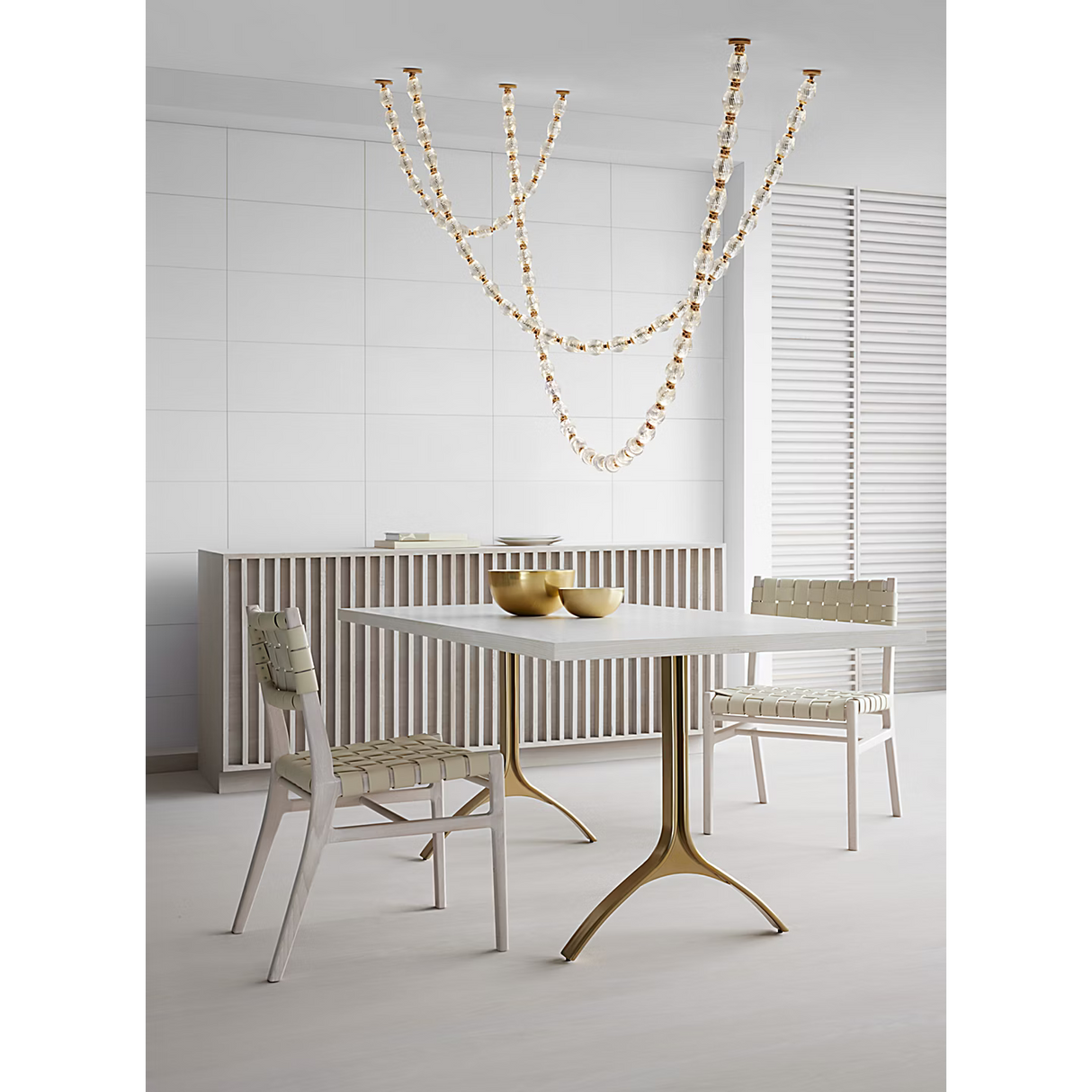 Visual Comfort 700CLR84NB-LED927R Chandelier, Collier 84