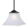 Maxim Lighting 92090FTOI - Aurora 1-Light Mini Pendant with modern design and brushed nickel finish, ideal for appliance overstock decor.