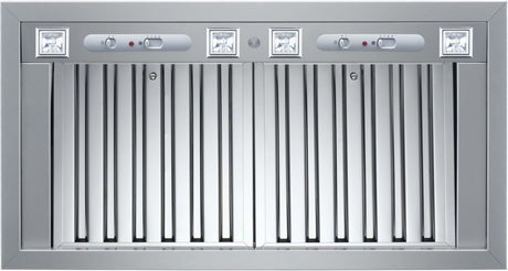 Bertazzoni KIN46PROX BZ-46IN INSERT POWER PACK 1000 CFM range hood, luxury appliances for modern kitchens.