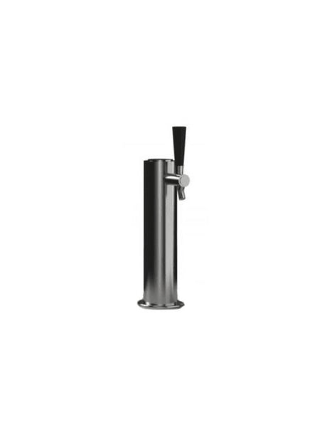 U-Line ULATAPSINGLE UL-SINGLE TAPPER KIT sleek stainless steel beer tap for home brewing and entertainment.