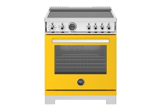 Bertazzoni electric range with induction cooktop